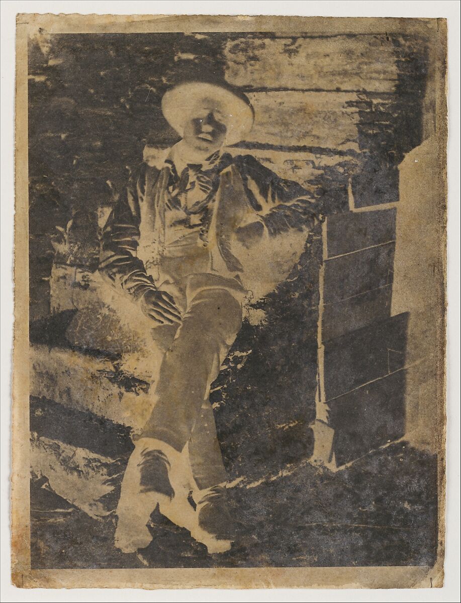 [Young Man], Calvert Richard Jones (British, Swansea, Wales 1802–1877 Bath, England), Paper negative 