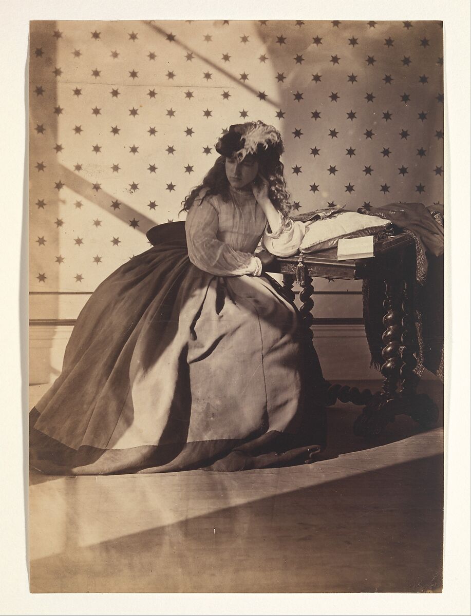 Photographic Study, Clementina Hawarden (British, 1822–1865), Albumen silver print from glass negative 