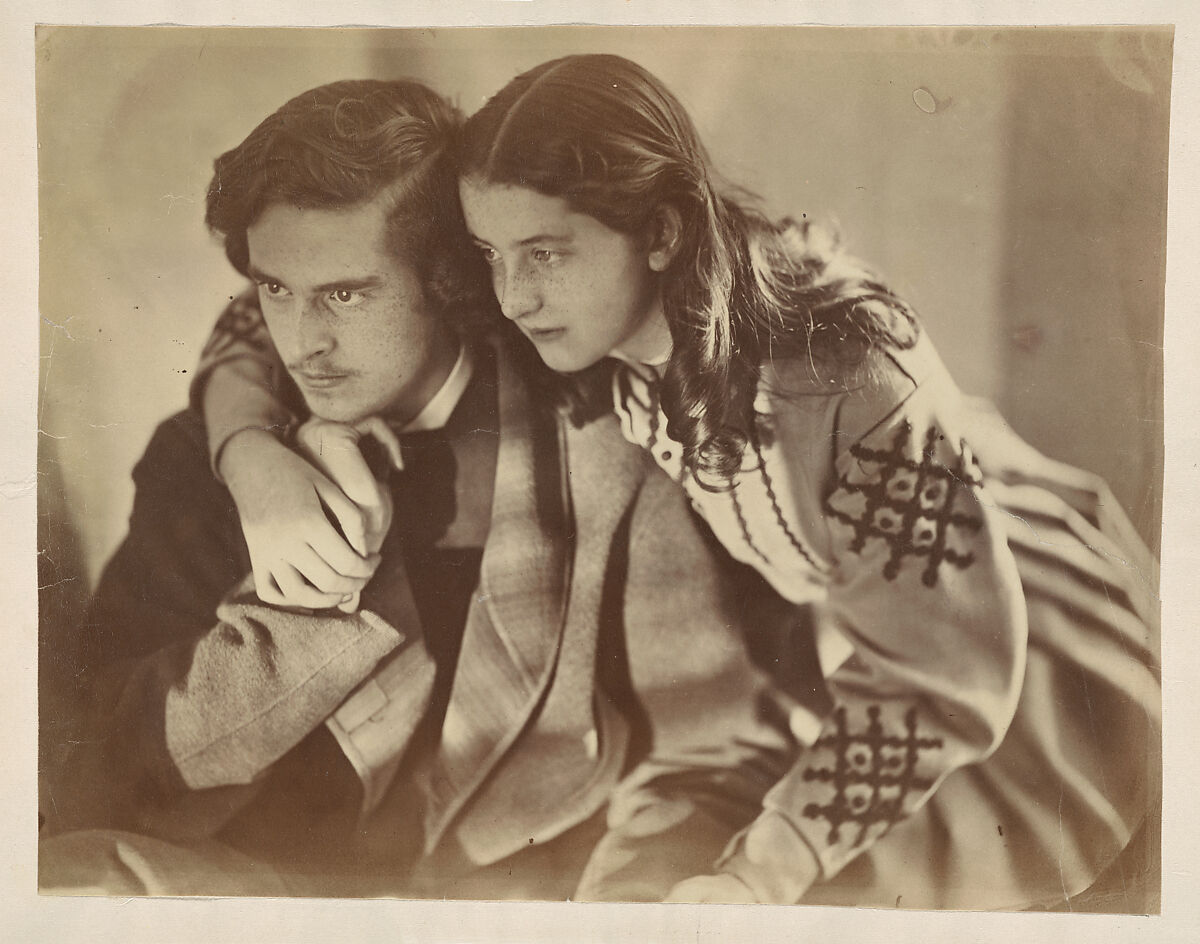 Mary Constable and Her Brother, Oscar Gustav Rejlander (British (born Sweden), 1813–1875), Albumen silver print from glass negative 