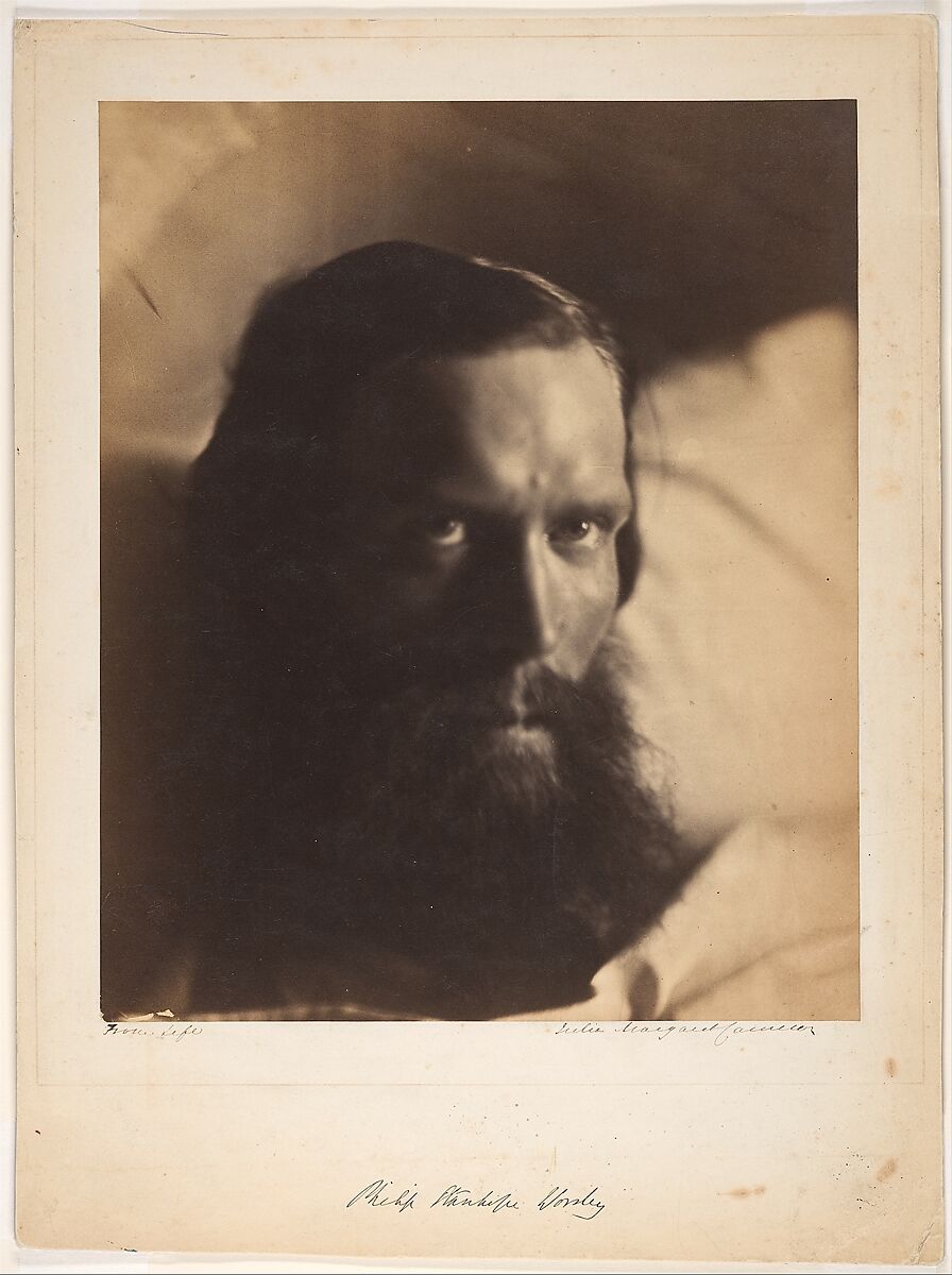 Philip Stanhope Worsley, Julia Margaret Cameron (British (born India), Calcutta 1815–1879 Kalutara, Ceylon), Albumen silver print from glass negative 