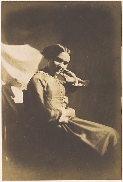 [Henriette-Caroline-Victoire Robert], Louis-Rémy Robert (French, 1810–1882), Salted paper print from paper negative 