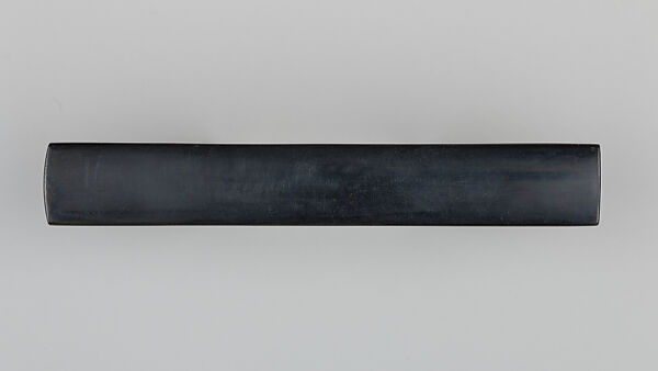Knife Handle (Kozuka), Copper-gold alloy (shakudō), Japanese