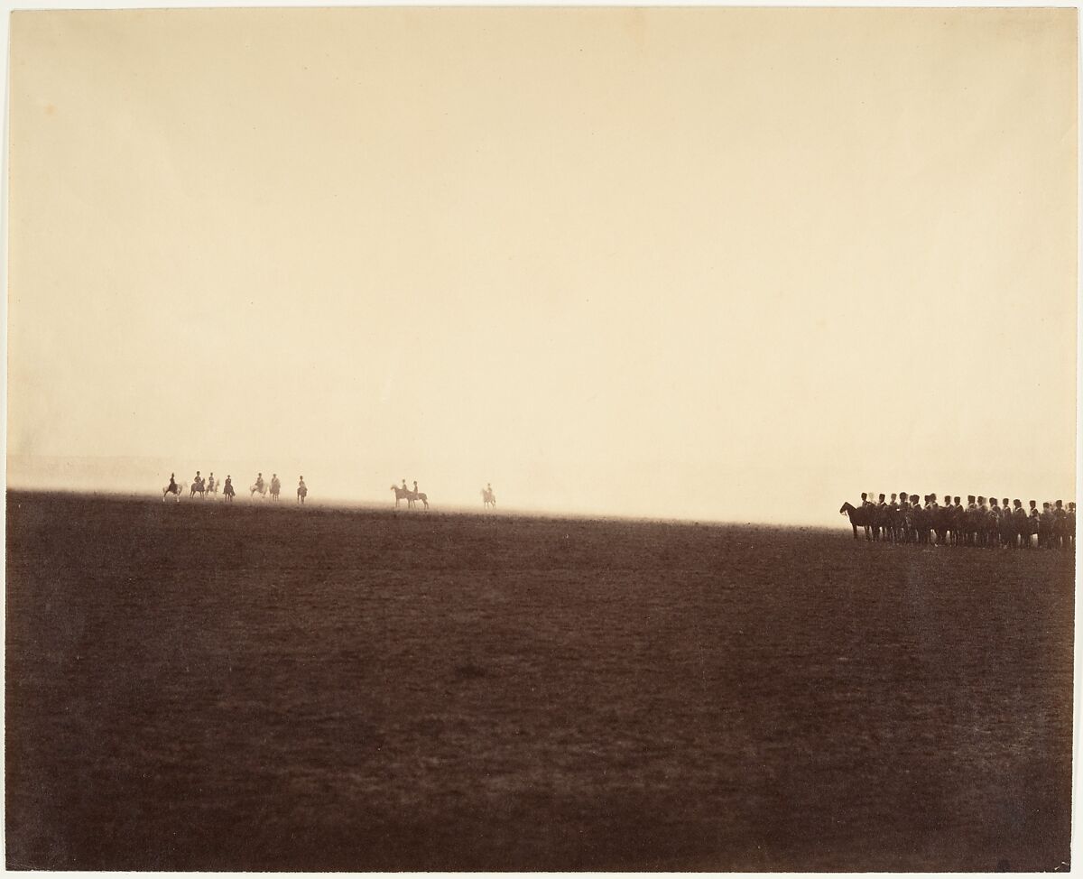 [Cavalry Maneuvers, Camp de Châlons]