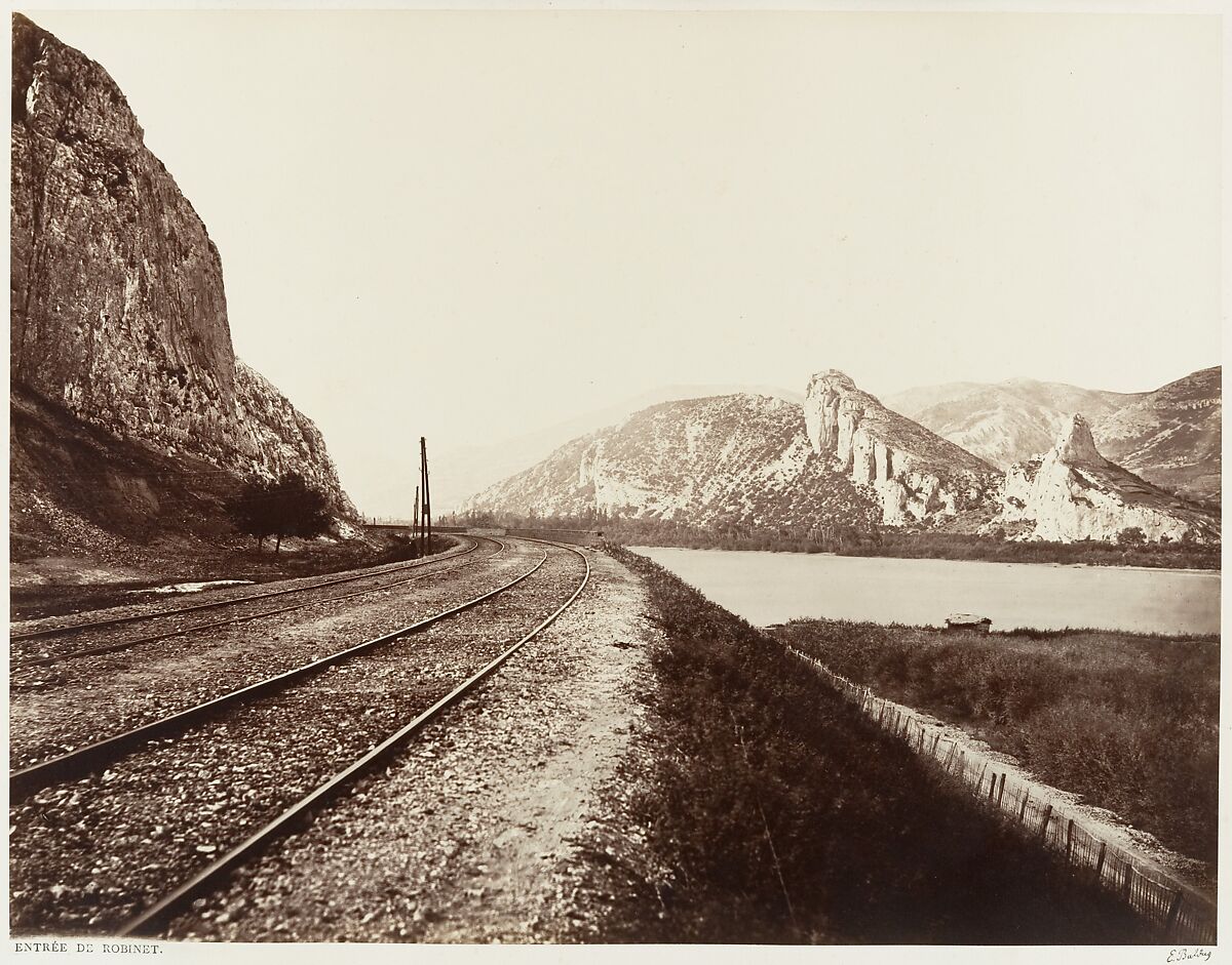 Entrée du Robinet, Edouard Baldus (French (born Prussia), 1813–1889), Albumen silver print from glass negative 