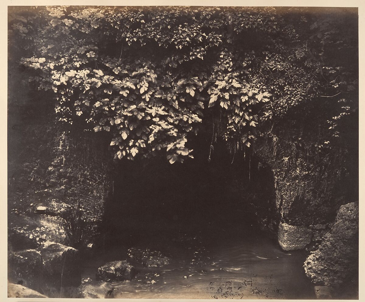 Cloaca Maxima, Robert Macpherson  British, Scottish, Albumen silver print from glass negative