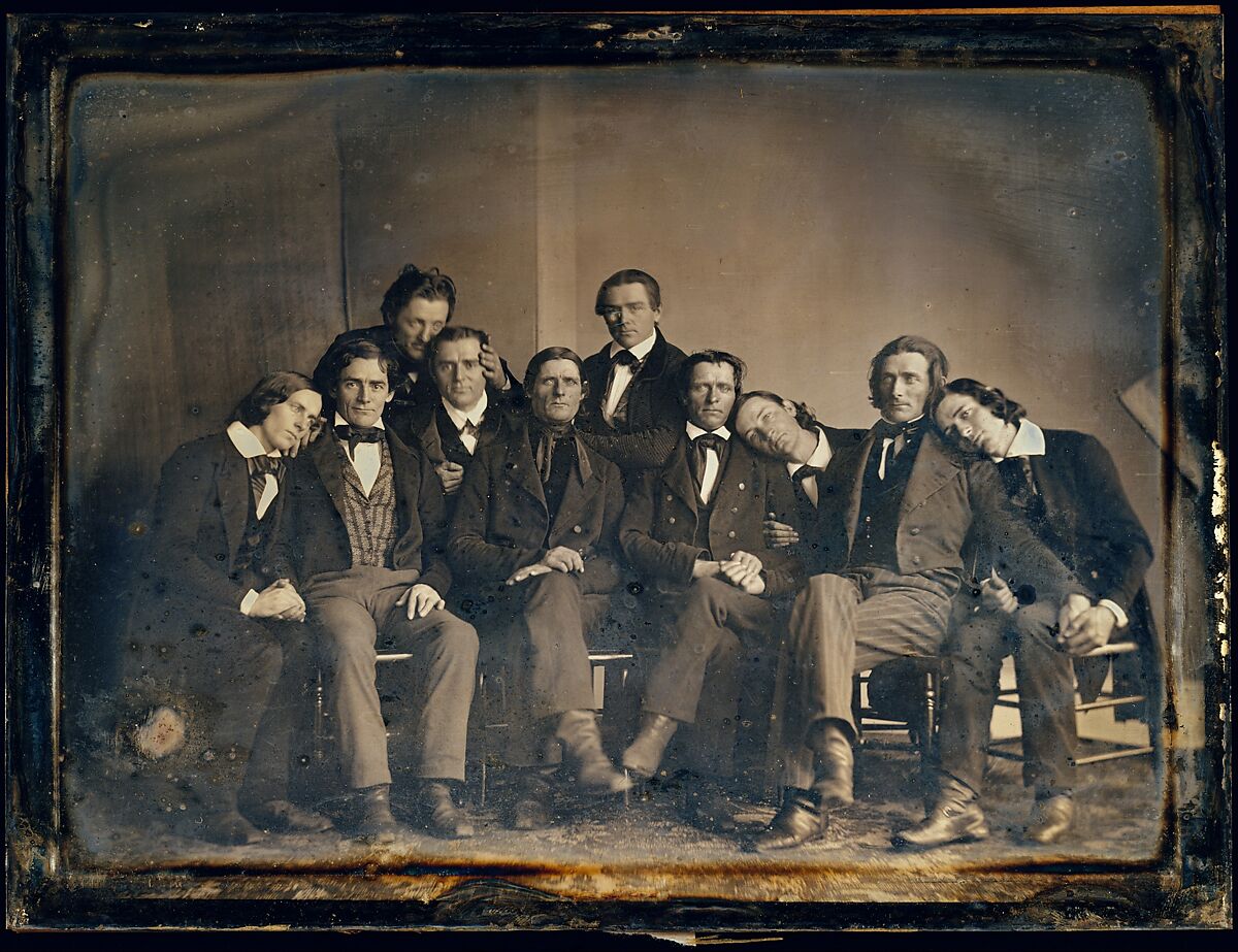 Studio Portrait of European American Family