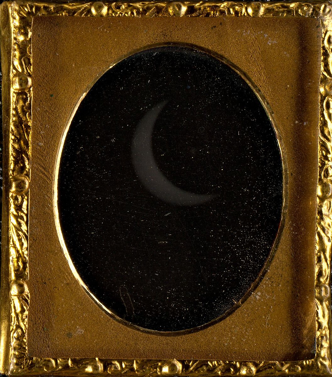 Eclipse of the Sun, W. &amp; F. Langenheim (American, active 1843–1874), Daguerreotype