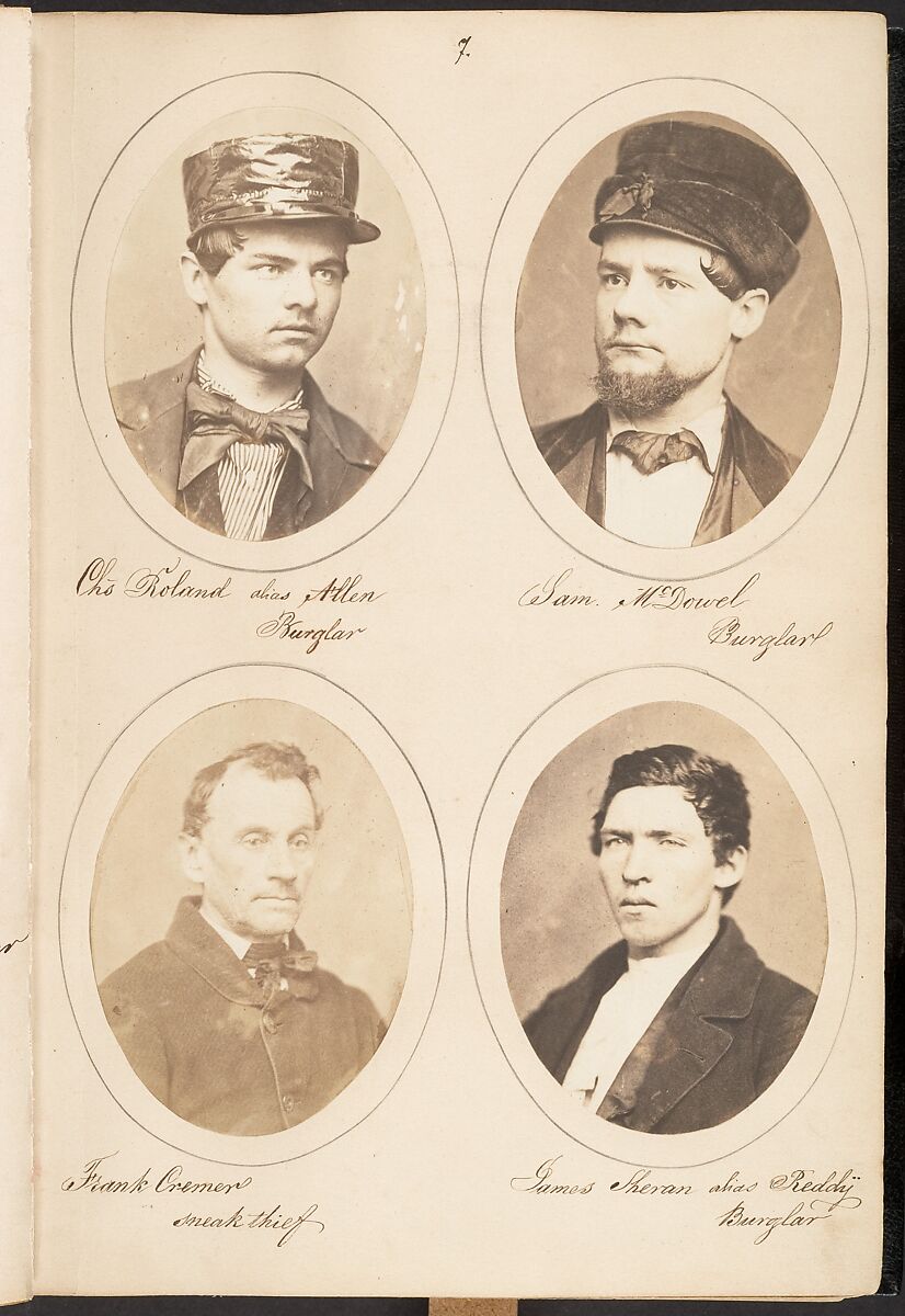 Rogues, a Study of Characters, Samuel G. Szabó (Hungarian, active America ca. 1854–61), Salted paper prints from glass negatives