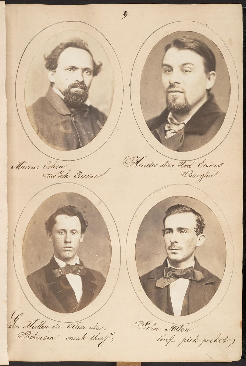Rogues, a Study of Characters, Samuel G. Szabó (Hungarian, active America ca. 1854–61), Salted paper prints from glass negatives