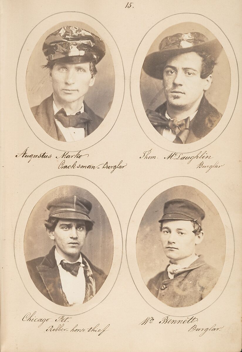 Rogues, a Study of Characters, Samuel G. Szabó (Hungarian, active America ca. 1854–61), Salted paper prints from glass negatives