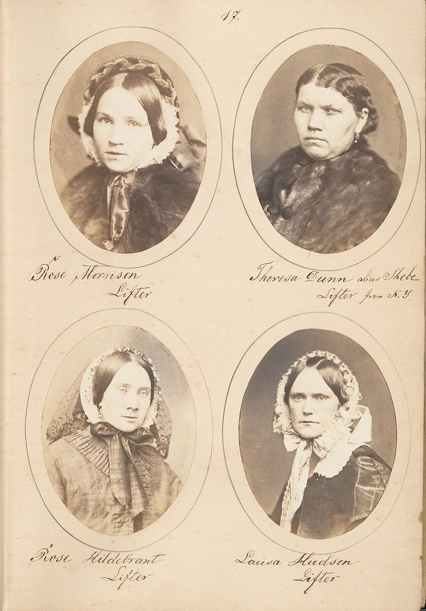 Rogues, a Study of Characters, Samuel G. Szabó (Hungarian, active America ca. 1854–61), Salted paper prints from glass negatives