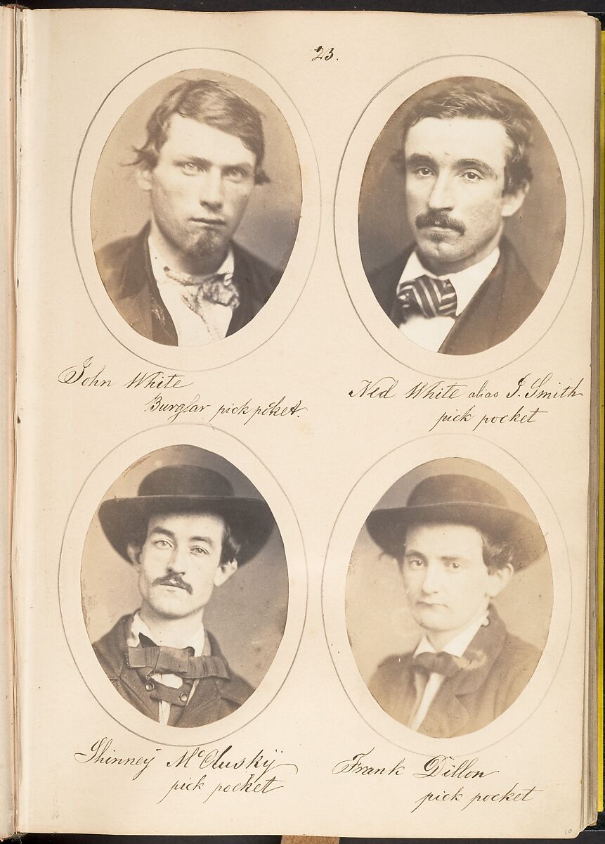 Rogues, a Study of Characters, Samuel G. Szabó (Hungarian, active America ca. 1854–61), Salted paper prints from glass negatives