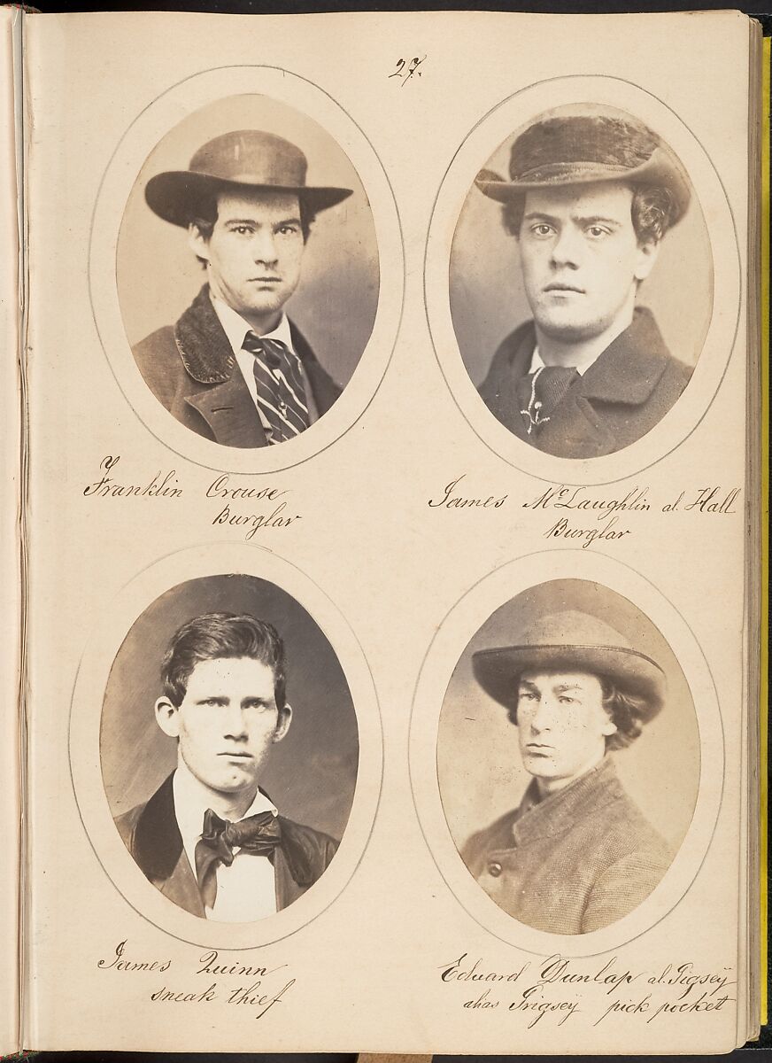 Rogues, a Study of Characters, Samuel G. Szabó (Hungarian, active America ca. 1854–61), Salted paper prints from glass negatives