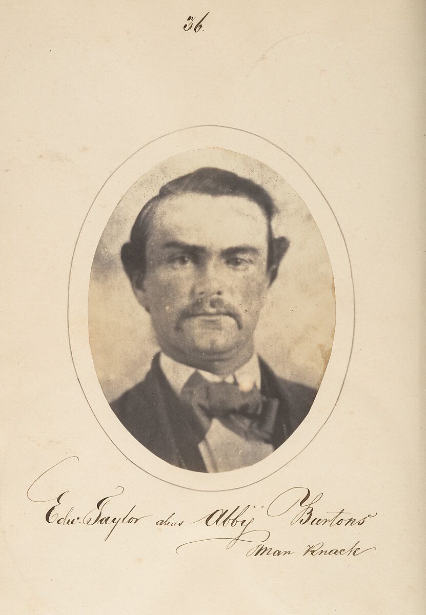 Rogues, a Study of Characters, Samuel G. Szabó (Hungarian, active America ca. 1854–61), Salted paper prints from glass negatives