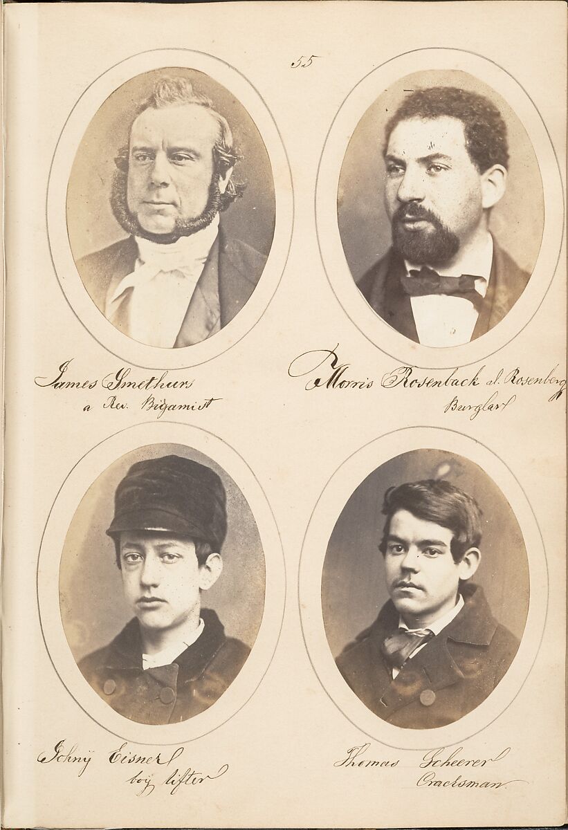 Rogues, a Study of Characters, Samuel G. Szabó (Hungarian, active America ca. 1854–61), Salted paper prints from glass negatives