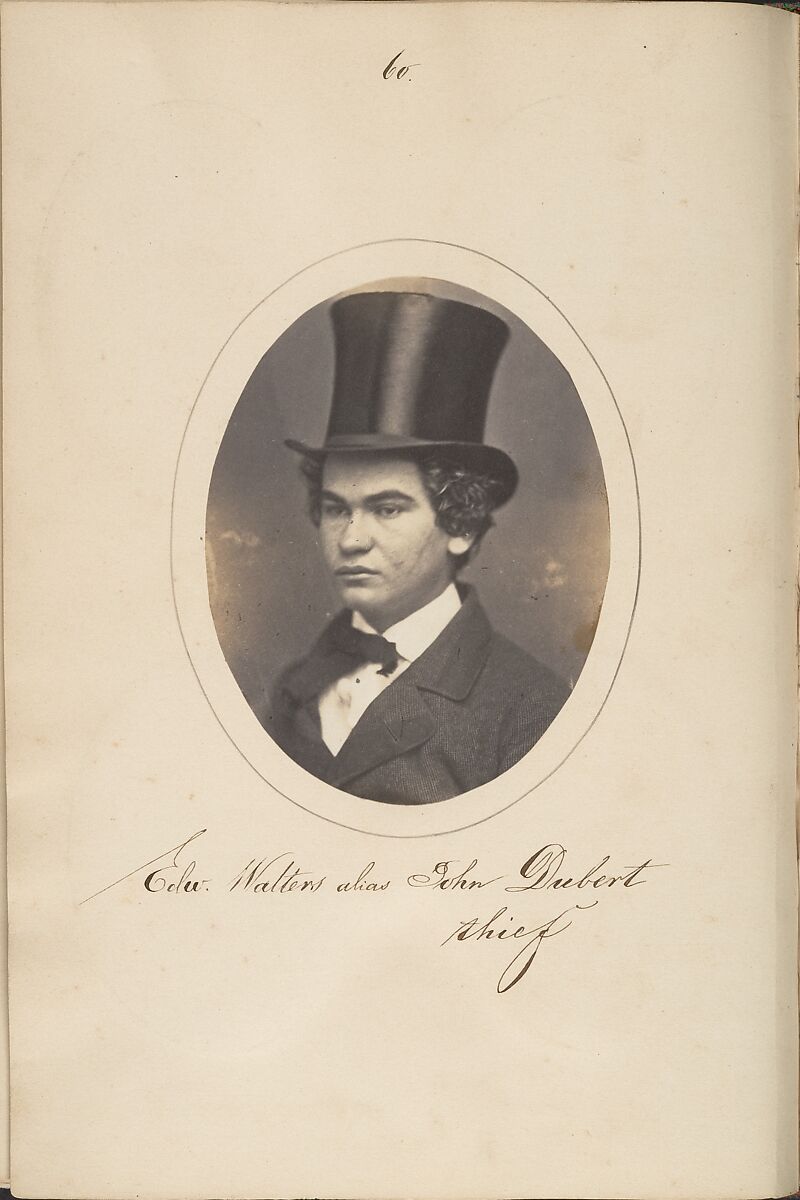 Rogues, a Study of Characters, Samuel G. Szabó (Hungarian, active America ca. 1854–61), Salted paper prints from glass negatives