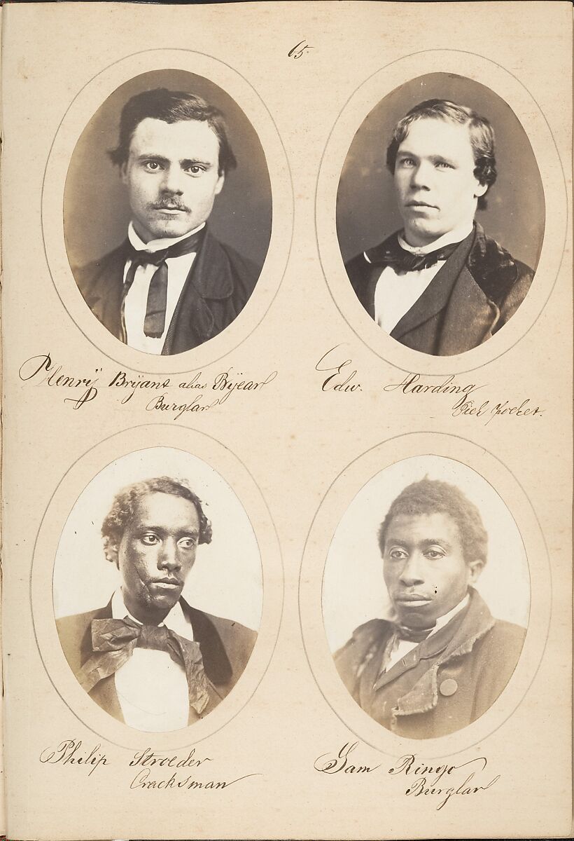 Rogues, a Study of Characters, Samuel G. Szabó (Hungarian, active America ca. 1854–61), Salted paper prints from glass negatives