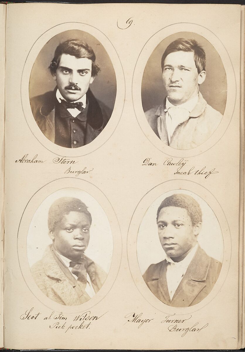 Rogues, a Study of Characters, Samuel G. Szabó (Hungarian, active America ca. 1854–61), Salted paper prints from glass negatives