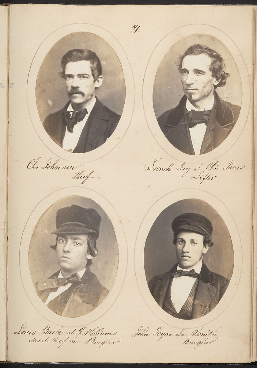 Rogues, a Study of Characters, Samuel G. Szabó (Hungarian, active America ca. 1854–61), Salted paper prints from glass negatives