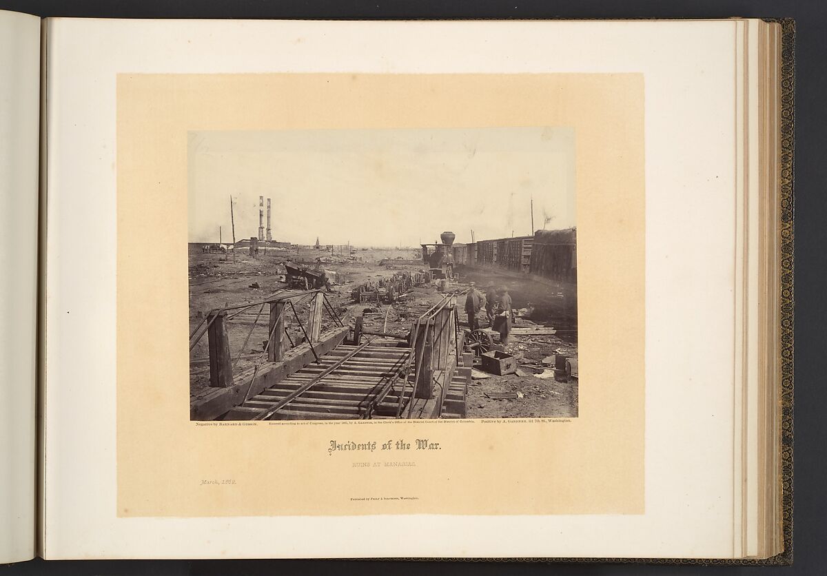 Gardner's Photographic Sketchbook of the War, Volume 1, Alexander Gardner (American, Glasgow, Scotland 1821–1882 Washington, D.C.), Albumen silver prints from glass negatives