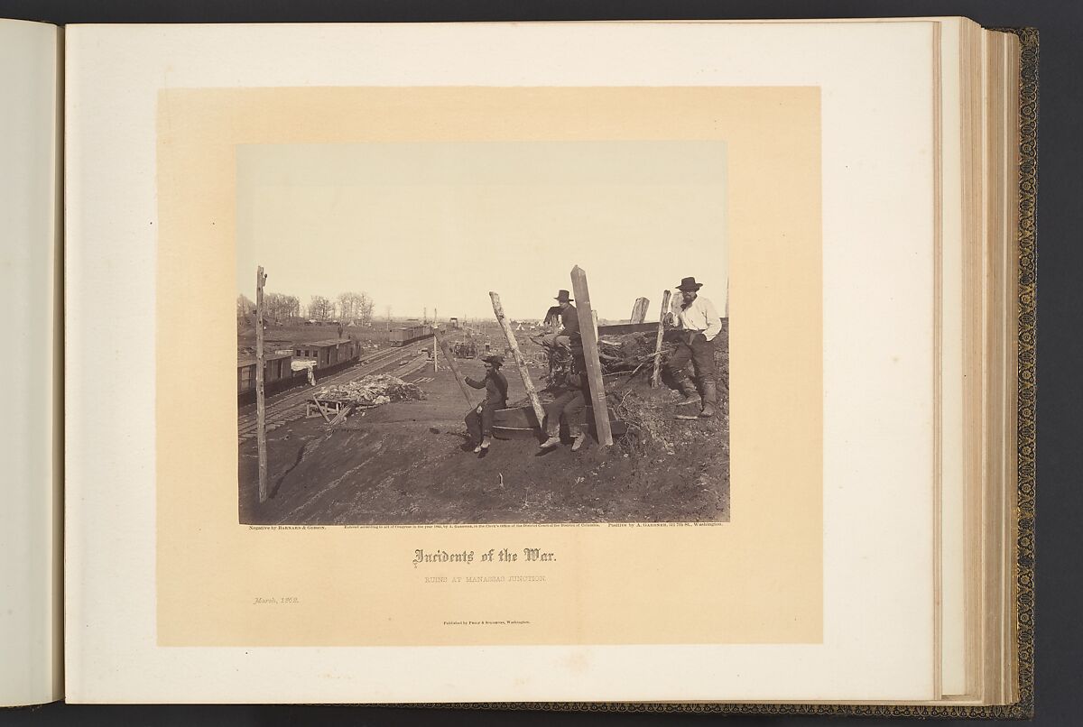 Gardner's Photographic Sketchbook of the War, Volume 1, Alexander Gardner (American, Glasgow, Scotland 1821–1882 Washington, D.C.), Albumen silver prints from glass negatives