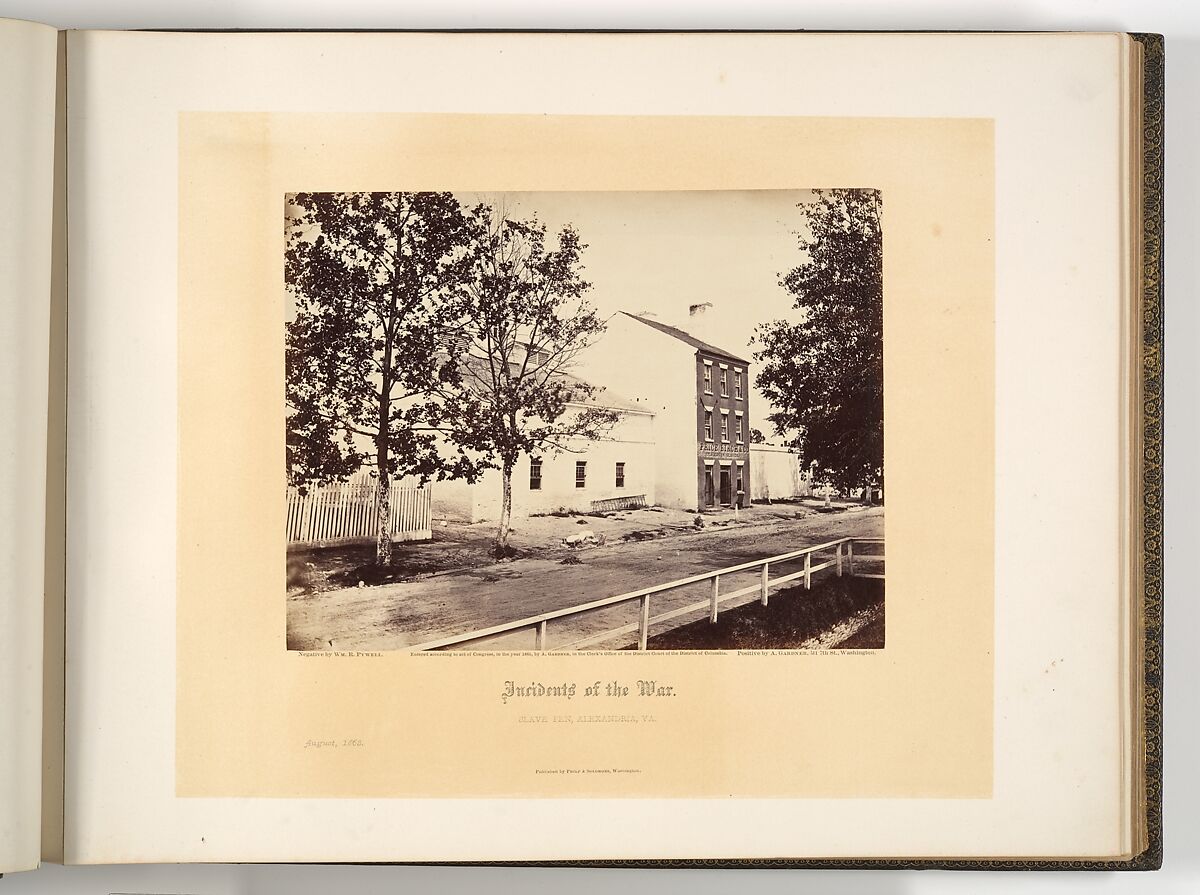 Gardner's Photographic Sketchbook of the War, Volume 1, Alexander Gardner (American, Glasgow, Scotland 1821–1882 Washington, D.C.), Albumen silver prints from glass negatives