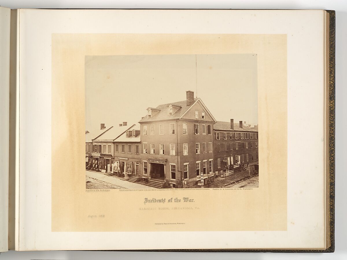 Gardner's Photographic Sketchbook of the War, Volume 1, Alexander Gardner (American, Glasgow, Scotland 1821–1882 Washington, D.C.), Albumen silver prints from glass negatives