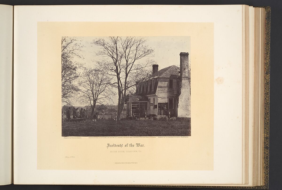 Gardner's Photographic Sketchbook of the War, Volume 1, Alexander Gardner (American, Glasgow, Scotland 1821–1882 Washington, D.C.), Albumen silver prints from glass negatives