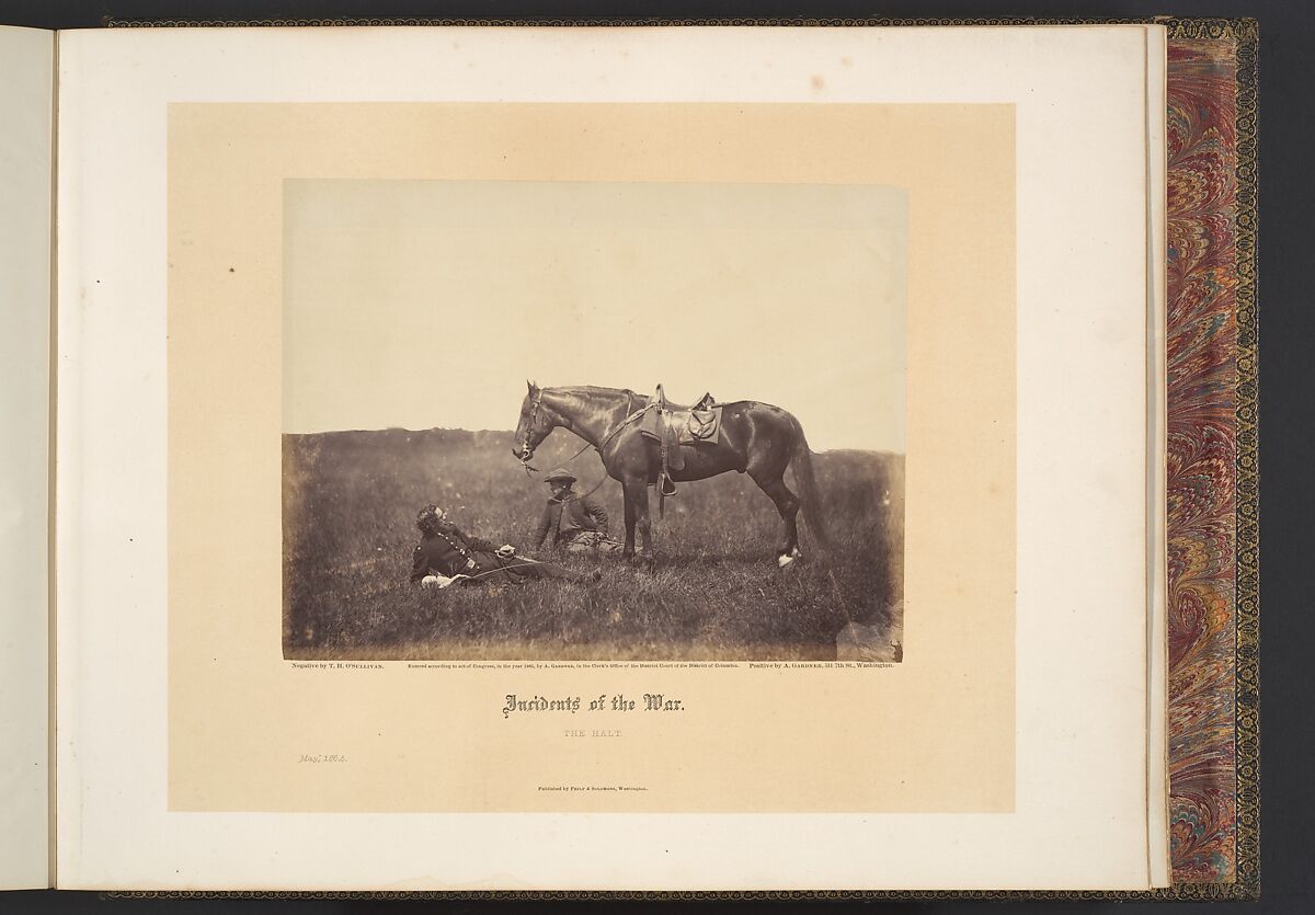 Gardner's Photographic Sketchbook of the War, Volume 1, Alexander Gardner (American, Glasgow, Scotland 1821–1882 Washington, D.C.), Albumen silver prints from glass negatives