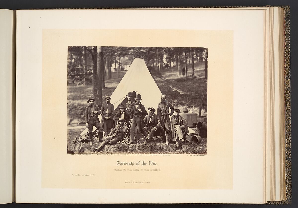 Gardner's Photographic Sketchbook of the War, Volume 1, Alexander Gardner (American, Glasgow, Scotland 1821–1882 Washington, D.C.), Albumen silver prints from glass negatives