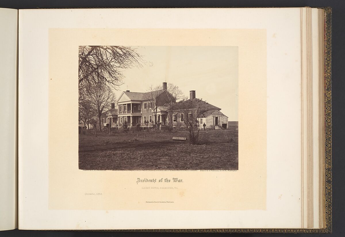 Gardner's Photographic Sketchbook of the War, Volume 1, Alexander Gardner (American, Glasgow, Scotland 1821–1882 Washington, D.C.), Albumen silver prints from glass negatives