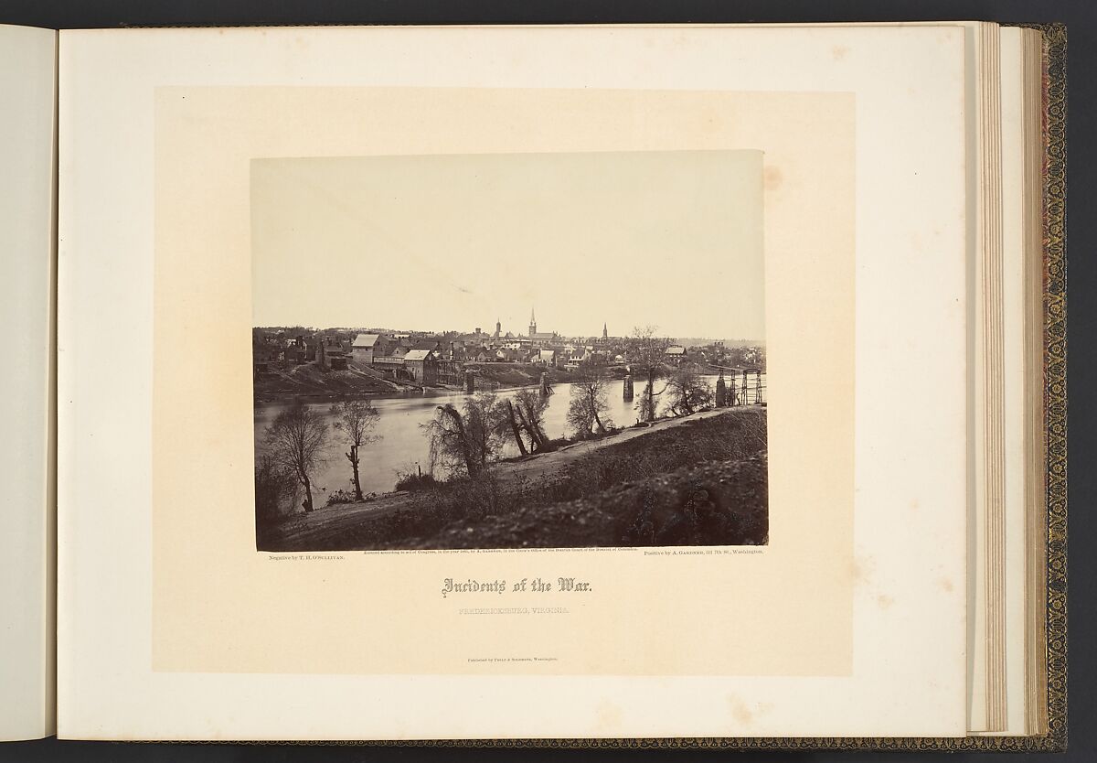 Gardner's Photographic Sketchbook of the War, Volume 1, Alexander Gardner (American, Glasgow, Scotland 1821–1882 Washington, D.C.), Albumen silver prints from glass negatives