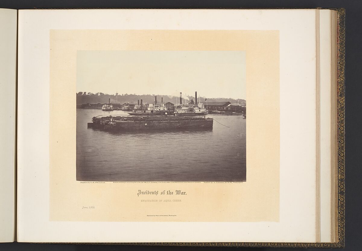 Gardner's Photographic Sketchbook of the War, Volume 1, Alexander Gardner (American, Glasgow, Scotland 1821–1882 Washington, D.C.), Albumen silver prints from glass negatives