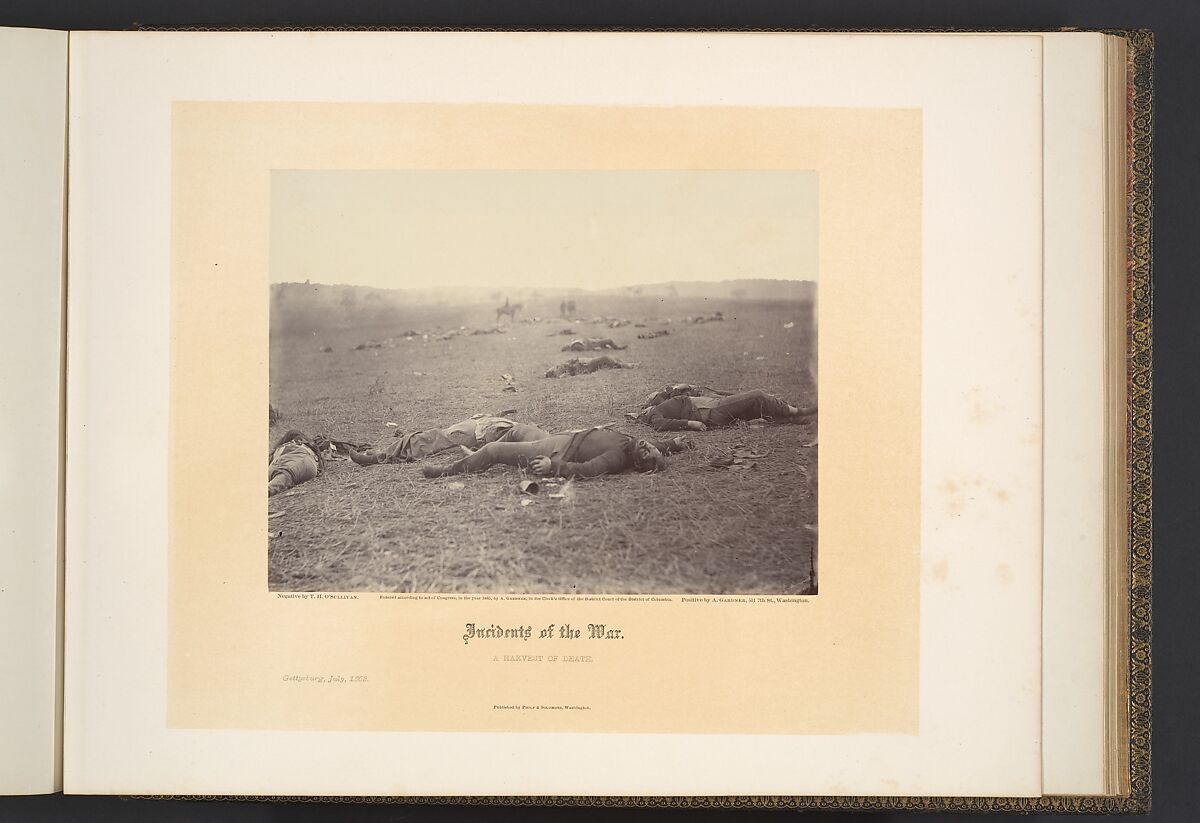Gardner's Photographic Sketchbook of the War, Volume 1, Alexander Gardner (American, Glasgow, Scotland 1821–1882 Washington, D.C.), Albumen silver prints from glass negatives