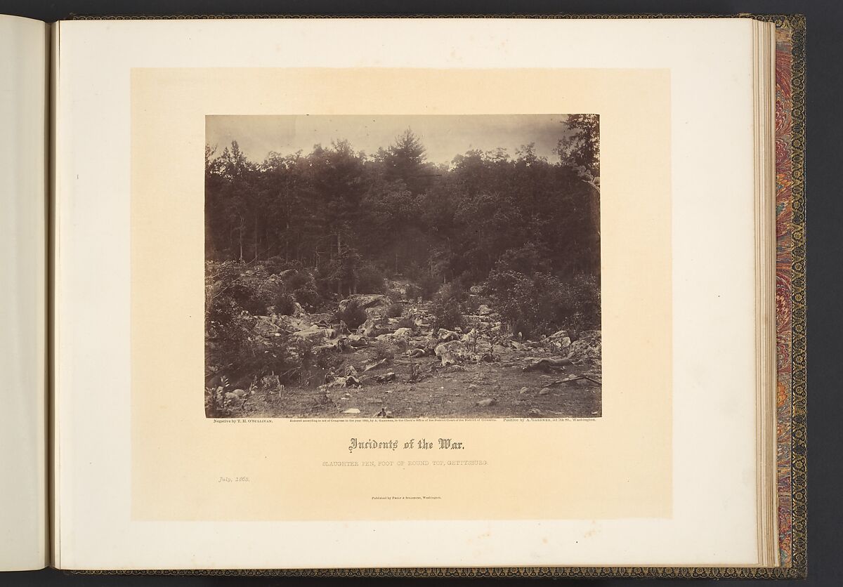 Gardner's Photographic Sketchbook of the War, Volume 1, Alexander Gardner (American, Glasgow, Scotland 1821–1882 Washington, D.C.), Albumen silver prints from glass negatives