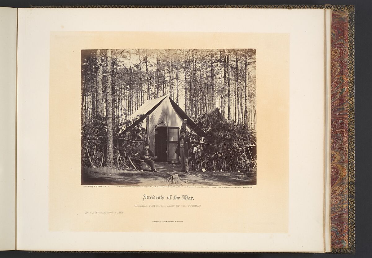 Gardner's Photographic Sketchbook of the War, Volume 1, Alexander Gardner (American, Glasgow, Scotland 1821–1882 Washington, D.C.), Albumen silver prints from glass negatives