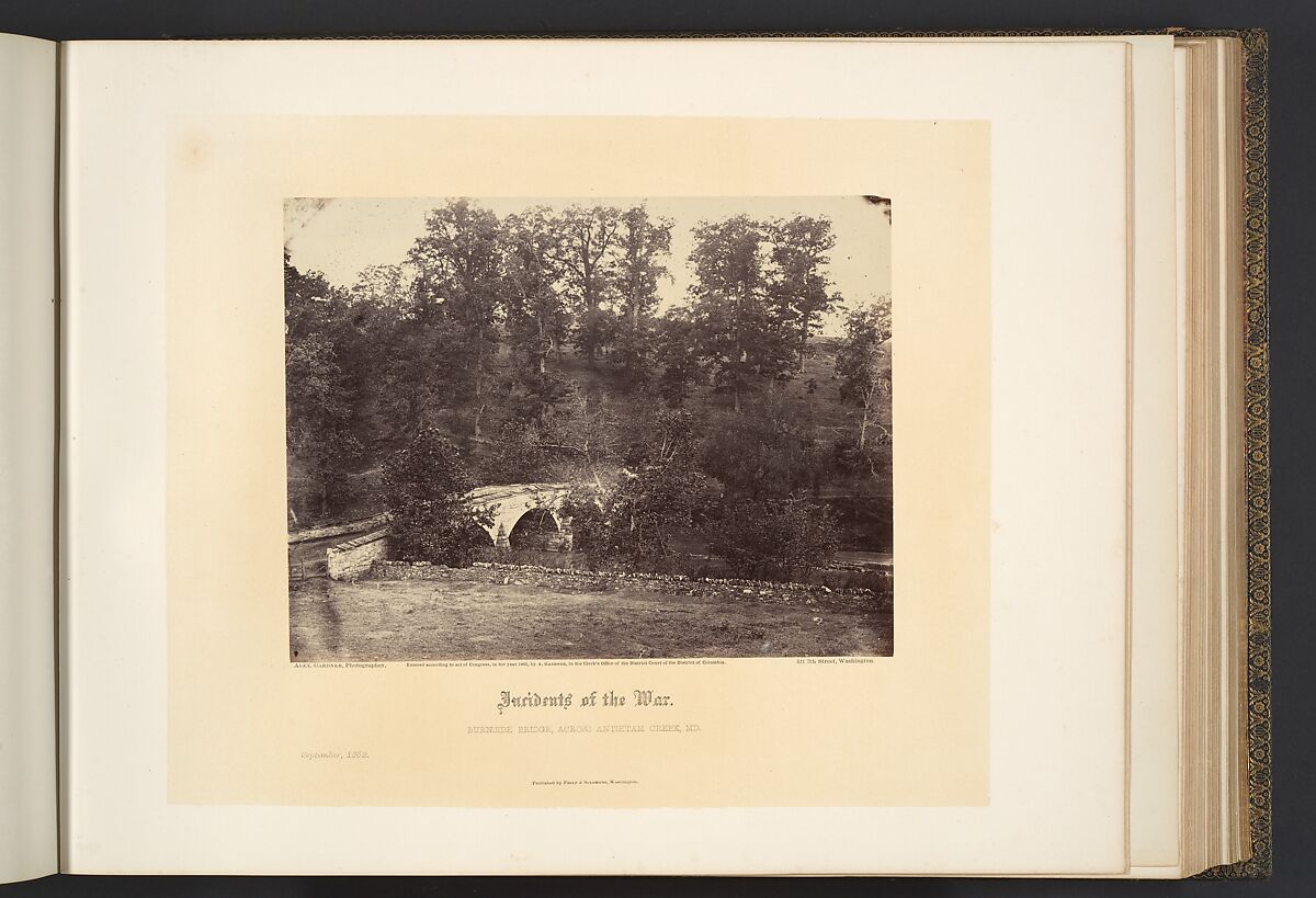 Gardner's Photographic Sketchbook of the War, Volume 1, Alexander Gardner (American, Glasgow, Scotland 1821–1882 Washington, D.C.), Albumen silver prints from glass negatives