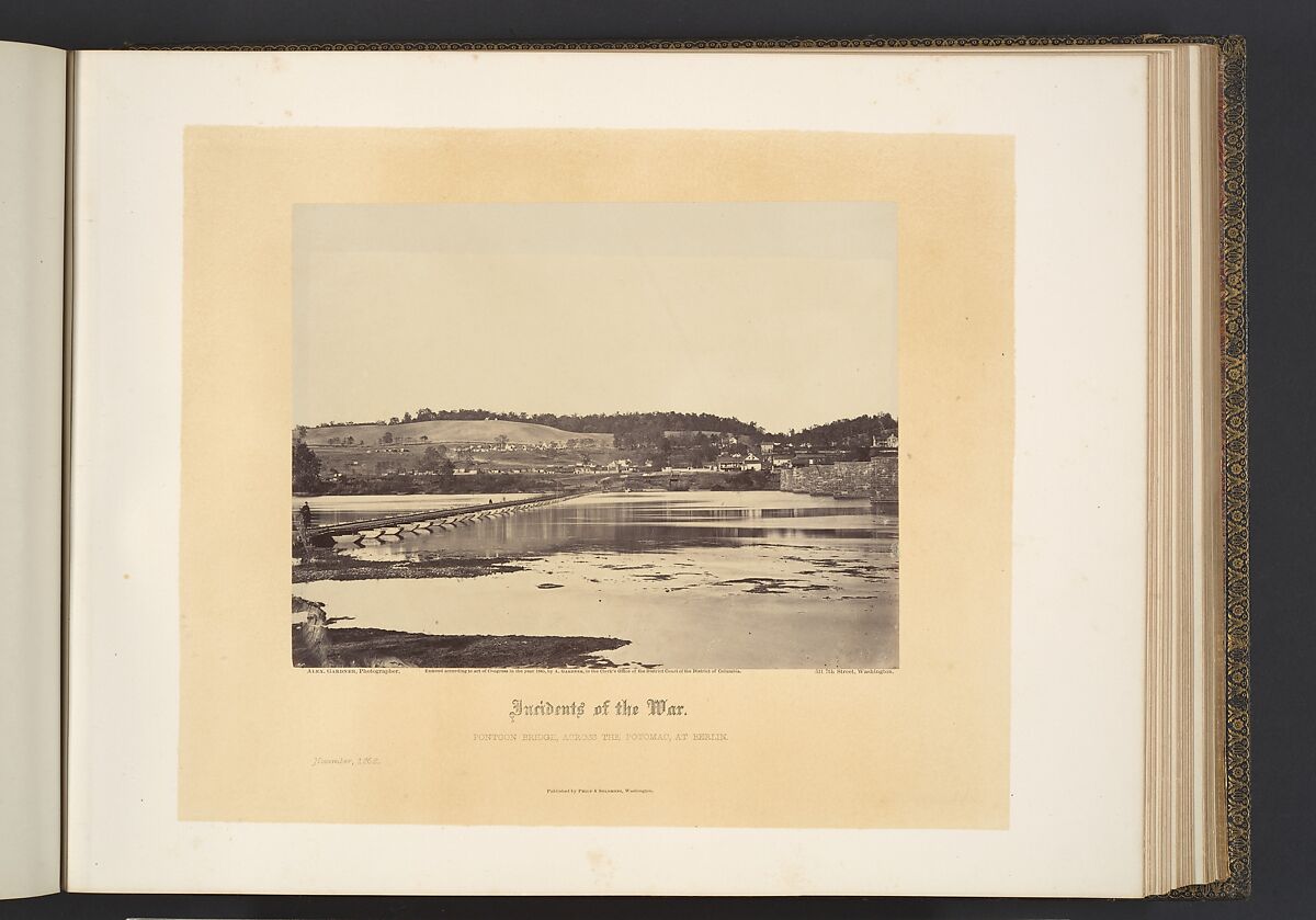 Gardner's Photographic Sketchbook of the War, Volume 1, Alexander Gardner (American, Glasgow, Scotland 1821–1882 Washington, D.C.), Albumen silver prints from glass negatives