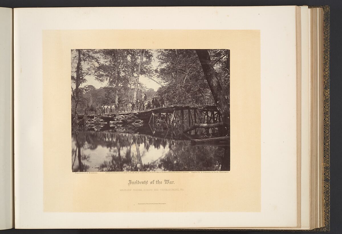Gardner's Photographic Sketchbook of the War, Volume 1, Alexander Gardner (American, Glasgow, Scotland 1821–1882 Washington, D.C.), Albumen silver prints from glass negatives
