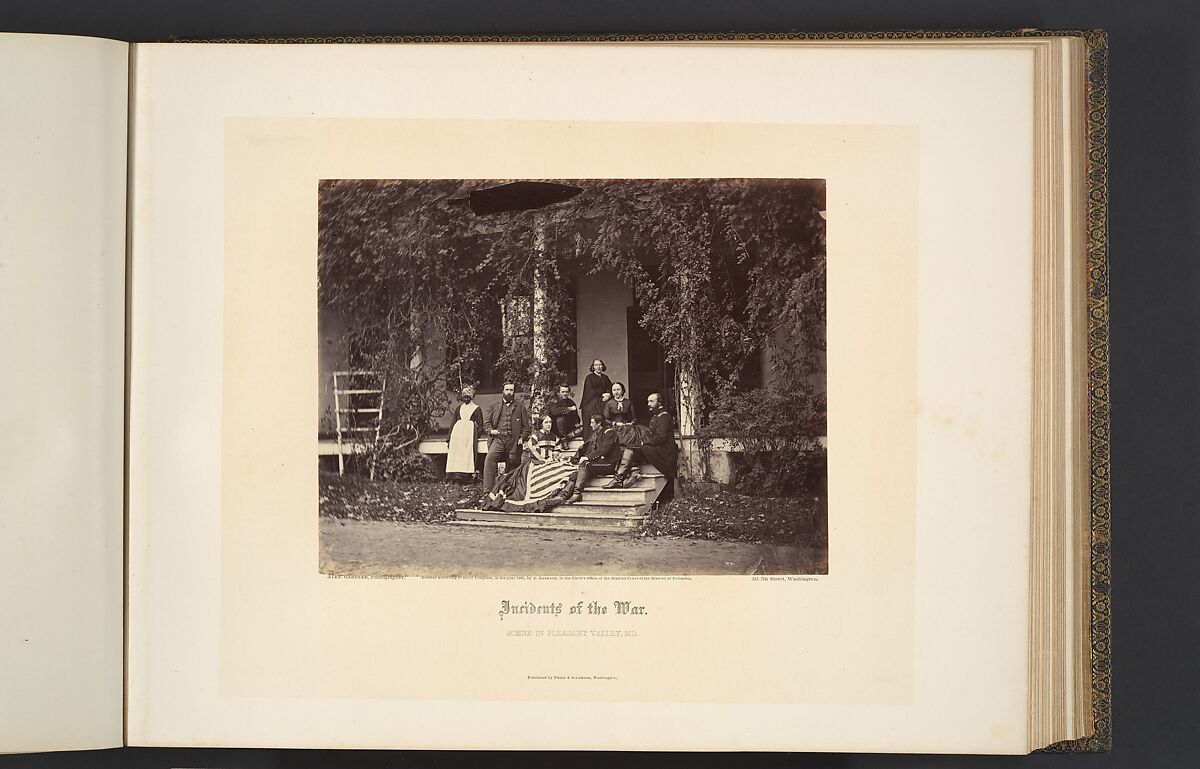 Gardner's Photographic Sketchbook of the War, Volume 1, Alexander Gardner (American, Glasgow, Scotland 1821–1882 Washington, D.C.), Albumen silver prints from glass negatives
