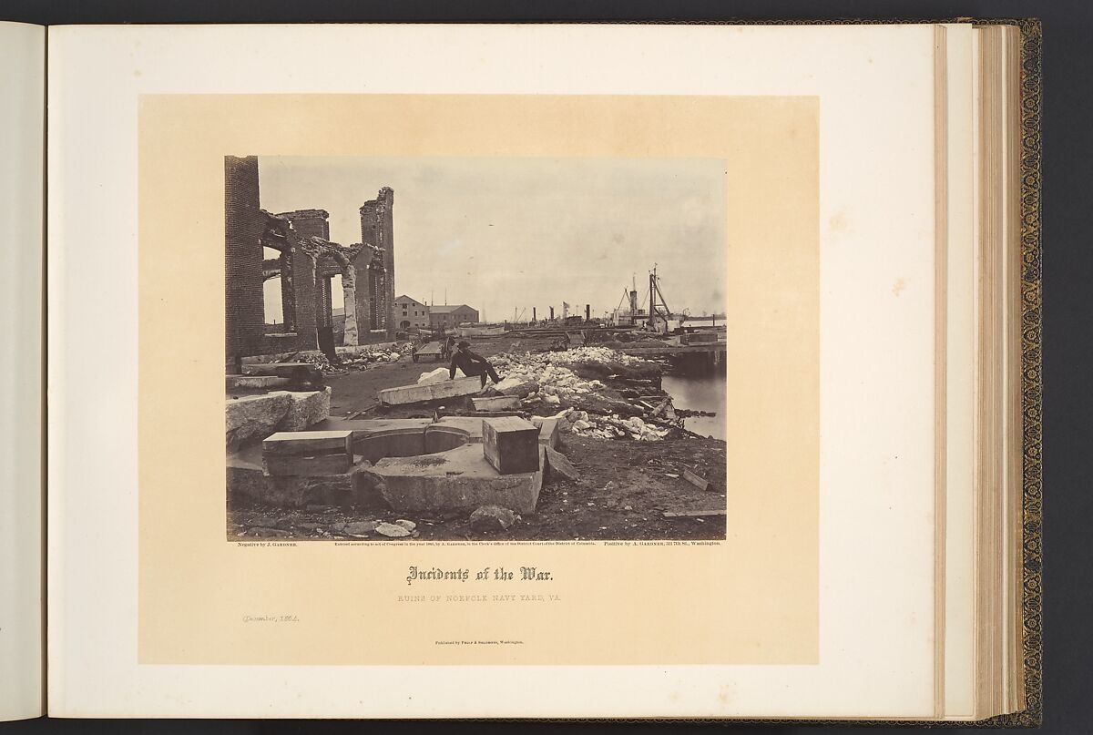 Gardner's Photographic Sketchbook of the War, Volume 1, Alexander Gardner (American, Glasgow, Scotland 1821–1882 Washington, D.C.), Albumen silver prints from glass negatives