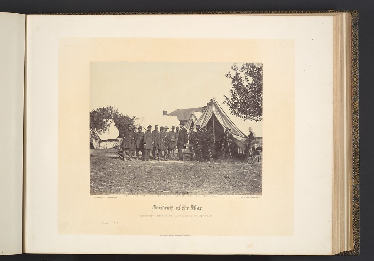 Gardner's Photographic Sketchbook of the War, Volume 1, Alexander Gardner (American, Glasgow, Scotland 1821–1882 Washington, D.C.), Albumen silver prints from glass negatives