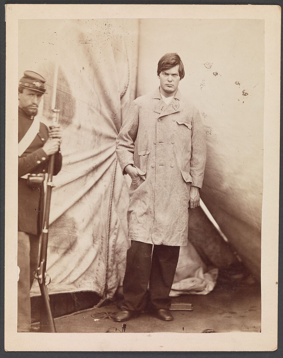 Lewis Powell [alias Lewis Payne], Alexander Gardner (American, Glasgow, Scotland 1821–1882 Washington, D.C.), Albumen silver print from glass negative 