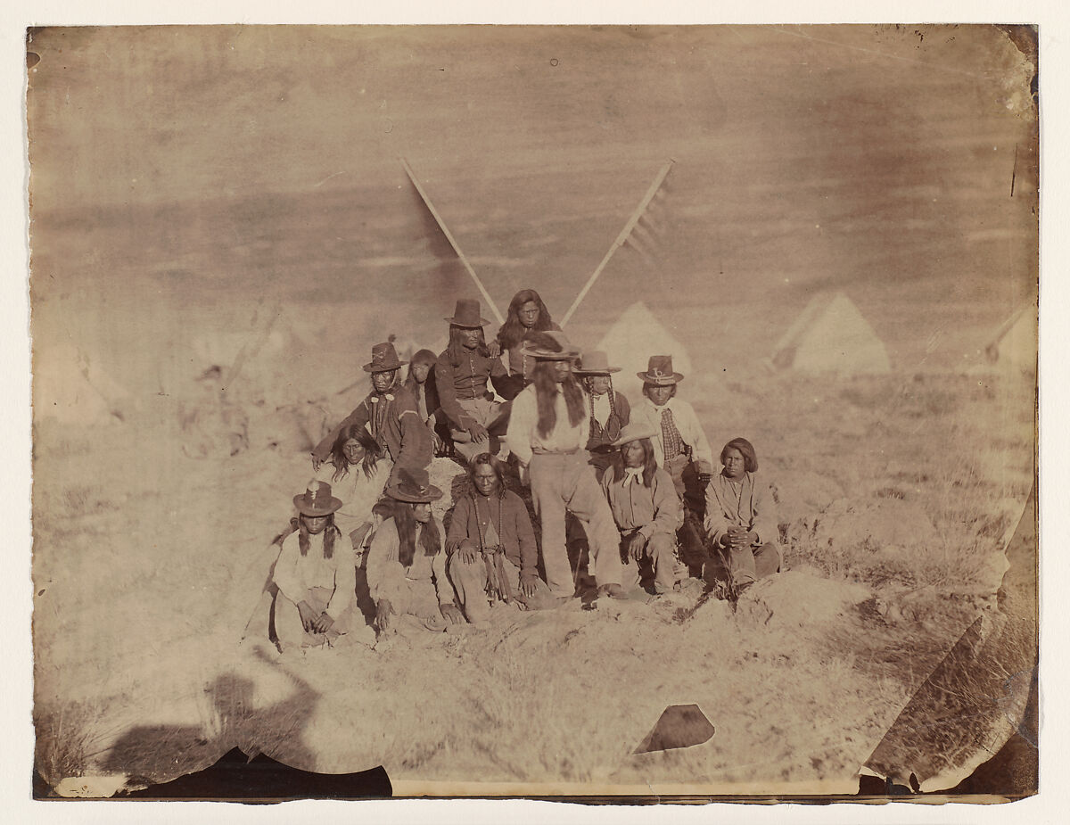 Shoshone, Timothy H. O&#39;Sullivan (American, born Ireland, 1840–1882), Albumen silver print from glass negative 