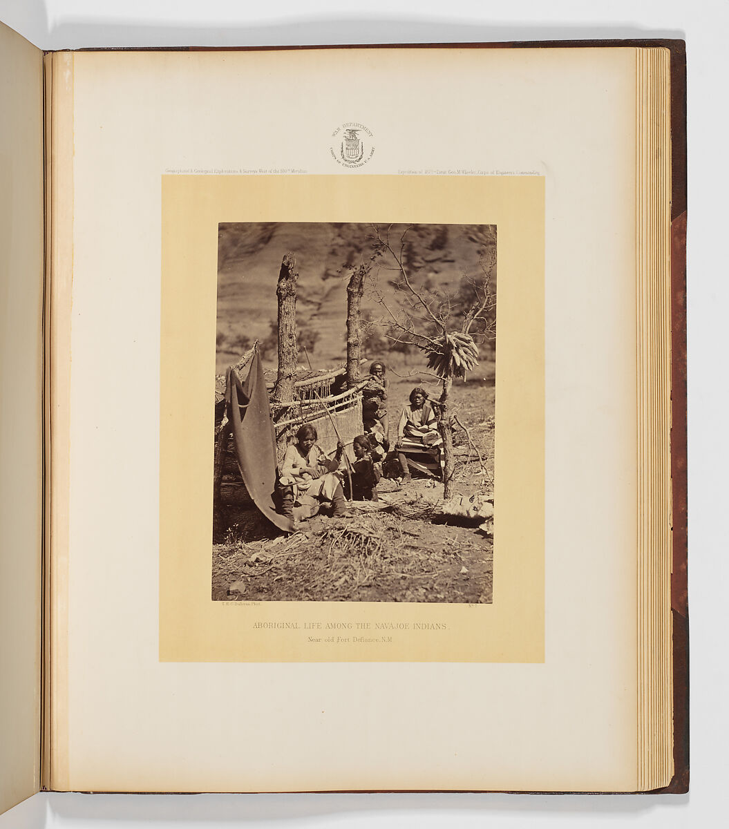 Photographs Showing Landscapes, Geological and Other Features, of Portions of the Western Territory of the United States, Obtained in connection with Geographical and Geological Explorations and Surveys West of the 100th Meridian, Seasons of 1871, 1872 and 1873, Timothy H. O'Sullivan (American, born Ireland, 1840–1882), Albumen silver prints from glass negatives