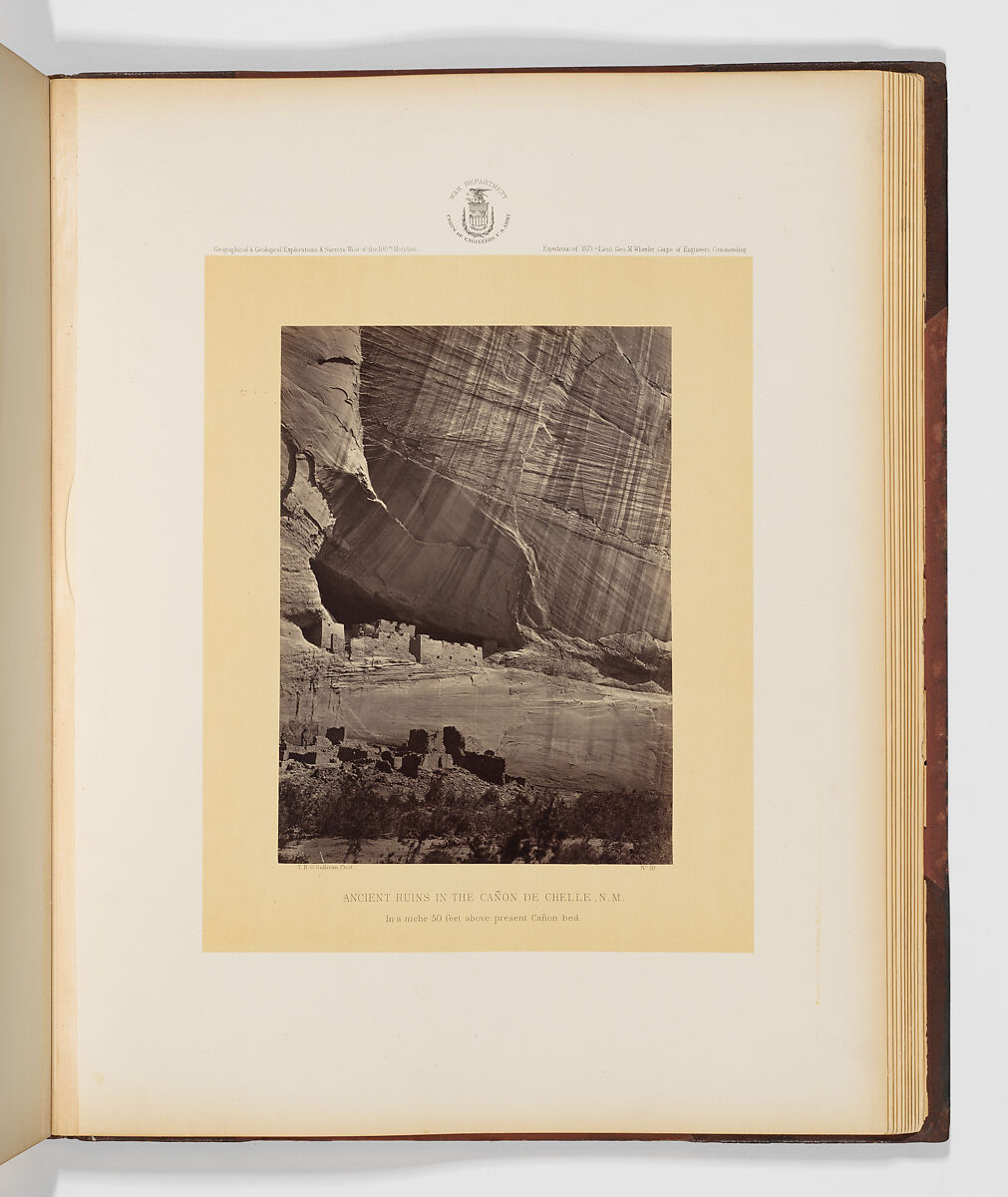 Photographs Showing Landscapes, Geological and Other Features, of Portions of the Western Territory of the United States, Obtained in connection with Geographical and Geological Explorations and Surveys West of the 100th Meridian, Seasons of 1871, 1872 and 1873, Timothy H. O'Sullivan (American, born Ireland, 1840–1882), Albumen silver prints from glass negatives