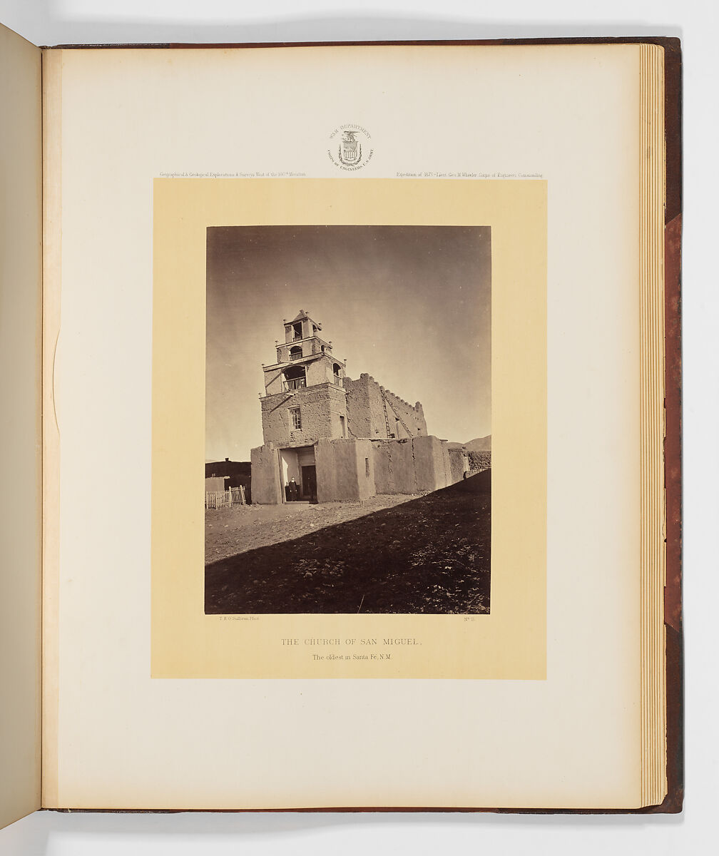 Photographs Showing Landscapes, Geological and Other Features, of Portions of the Western Territory of the United States, Obtained in connection with Geographical and Geological Explorations and Surveys West of the 100th Meridian, Seasons of 1871, 1872 and 1873, Timothy H. O'Sullivan (American, born Ireland, 1840–1882), Albumen silver prints from glass negatives