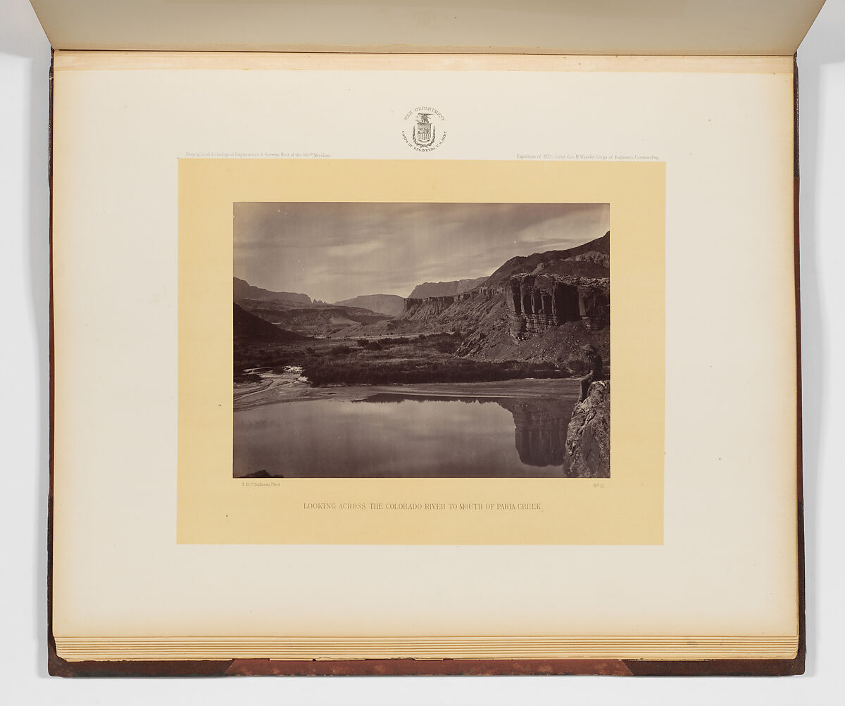 Photographs Showing Landscapes, Geological and Other Features, of Portions of the Western Territory of the United States, Obtained in connection with Geographical and Geological Explorations and Surveys West of the 100th Meridian, Seasons of 1871, 1872 and 1873, Timothy H. O'Sullivan (American, born Ireland, 1840–1882), Albumen silver prints from glass negatives