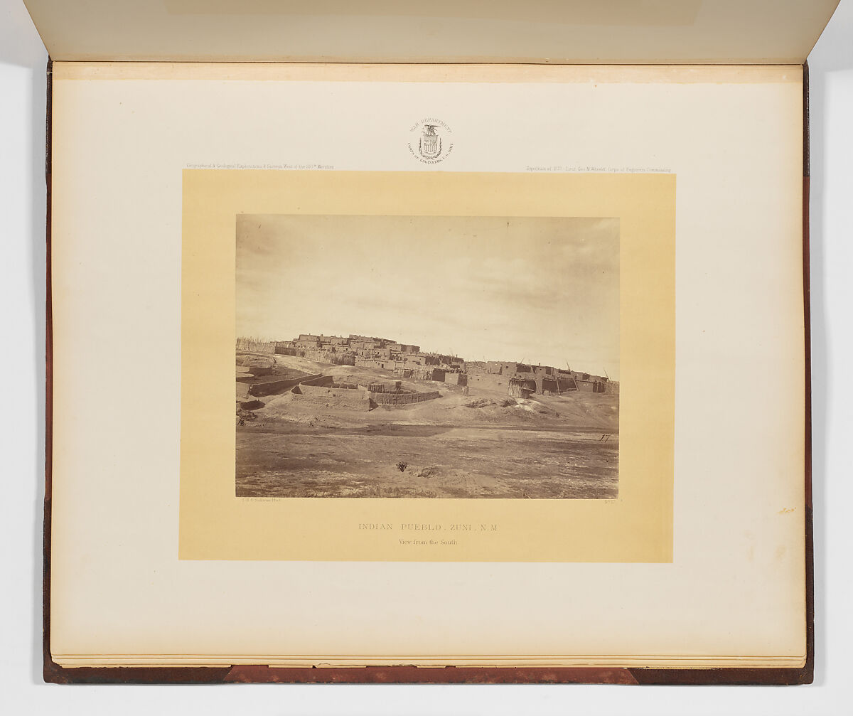 Photographs Showing Landscapes, Geological and Other Features, of Portions of the Western Territory of the United States, Obtained in connection with Geographical and Geological Explorations and Surveys West of the 100th Meridian, Seasons of 1871, 1872 and 1873, Timothy H. O'Sullivan (American, born Ireland, 1840–1882), Albumen silver prints from glass negatives