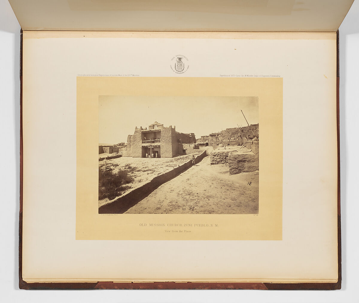 Photographs Showing Landscapes, Geological and Other Features, of Portions of the Western Territory of the United States, Obtained in connection with Geographical and Geological Explorations and Surveys West of the 100th Meridian, Seasons of 1871, 1872 and 1873, Timothy H. O'Sullivan (American, born Ireland, 1840–1882), Albumen silver prints from glass negatives